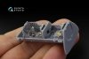 Quinta Studio QD48163 Me 262B-1a/U1 3D-Printed & coloured Interior on decal paper (for HobbyBoss kit) 1/48